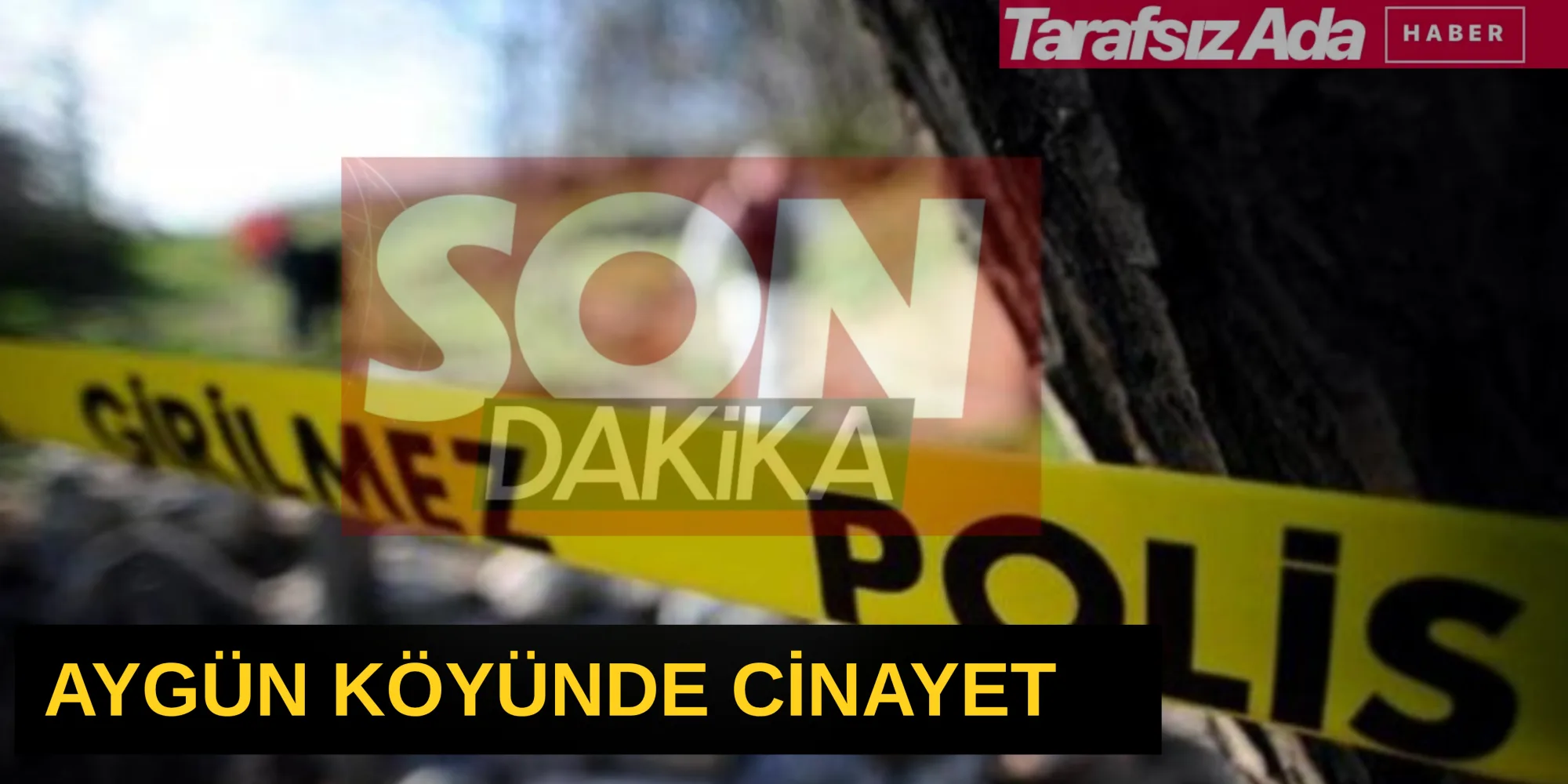 AYGÜN KÖYÜNDE CİNAYET