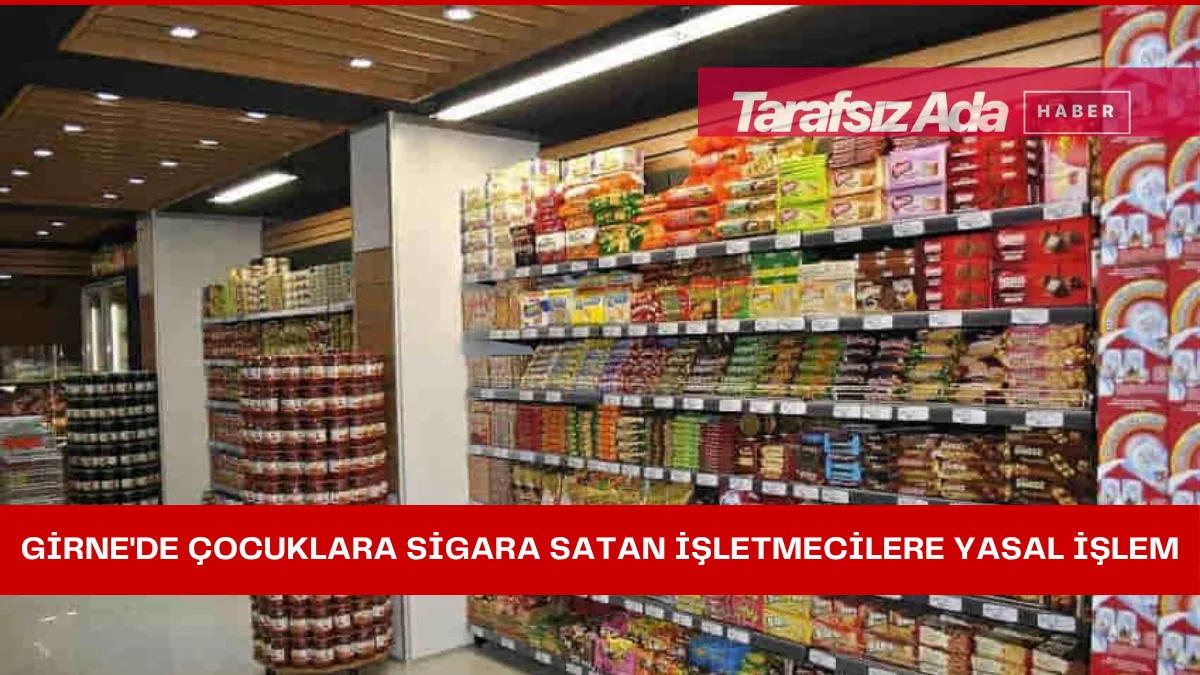 Girne’de Çocuklara Sigara Satışı